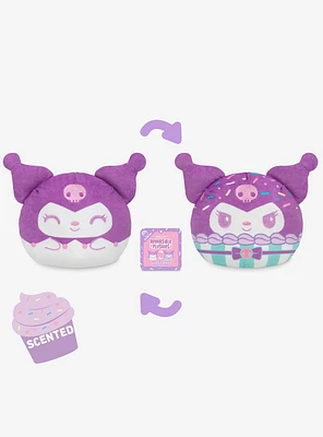 TeeTurtle Sanrio Kuromi Scented Reversible Plush