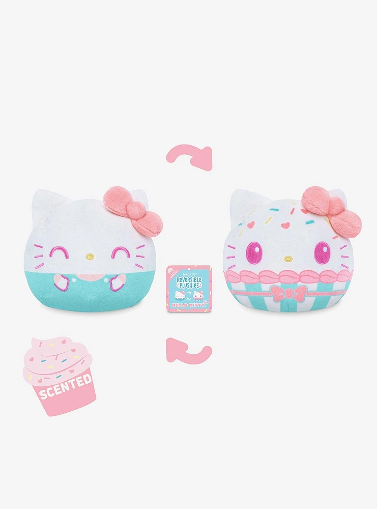 TeeTurtle Sanrio Hello Kitty Scented Reversible Plush