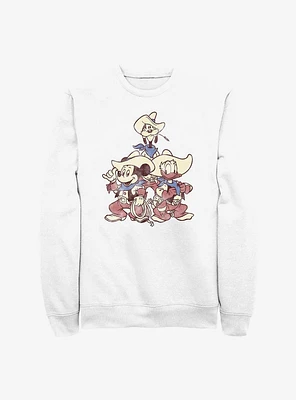 Disney Mickey Mouse Vintage Cowboys Sweatshirt