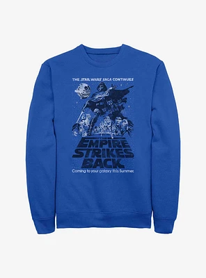 Star Wars Empire Strikes Back Continuing Saga Sweatshirt