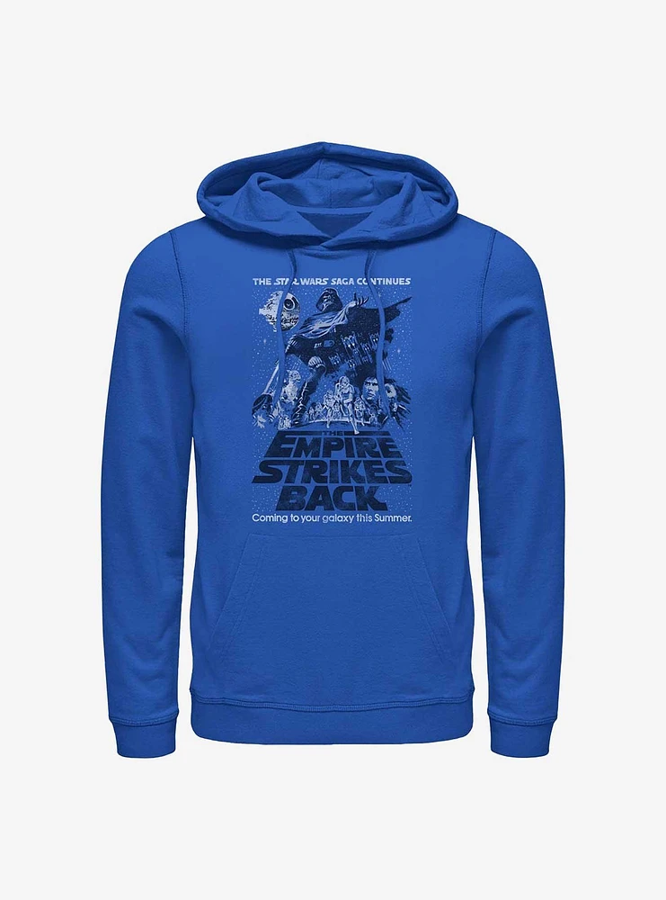 Star Wars Empire Strikes Back Continuing Saga Hoodie