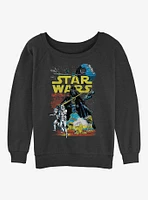 Star Wars Rebel Classic Girls Slouchy Sweatshirt