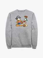 Garfield And Odie Trick Or Treat Halloween Sweatshirt