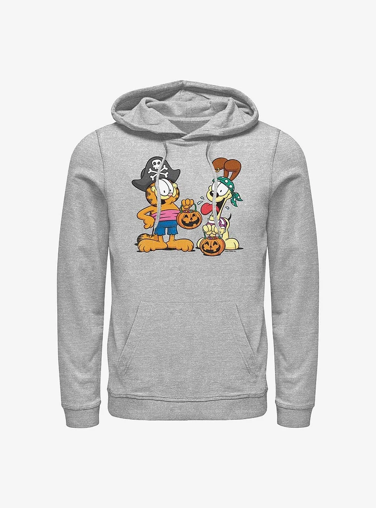 Garfield And Odie Trick Or Treat Halloween Hoodie