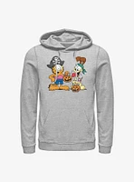 Garfield And Odie Trick Or Treat Halloween Hoodie