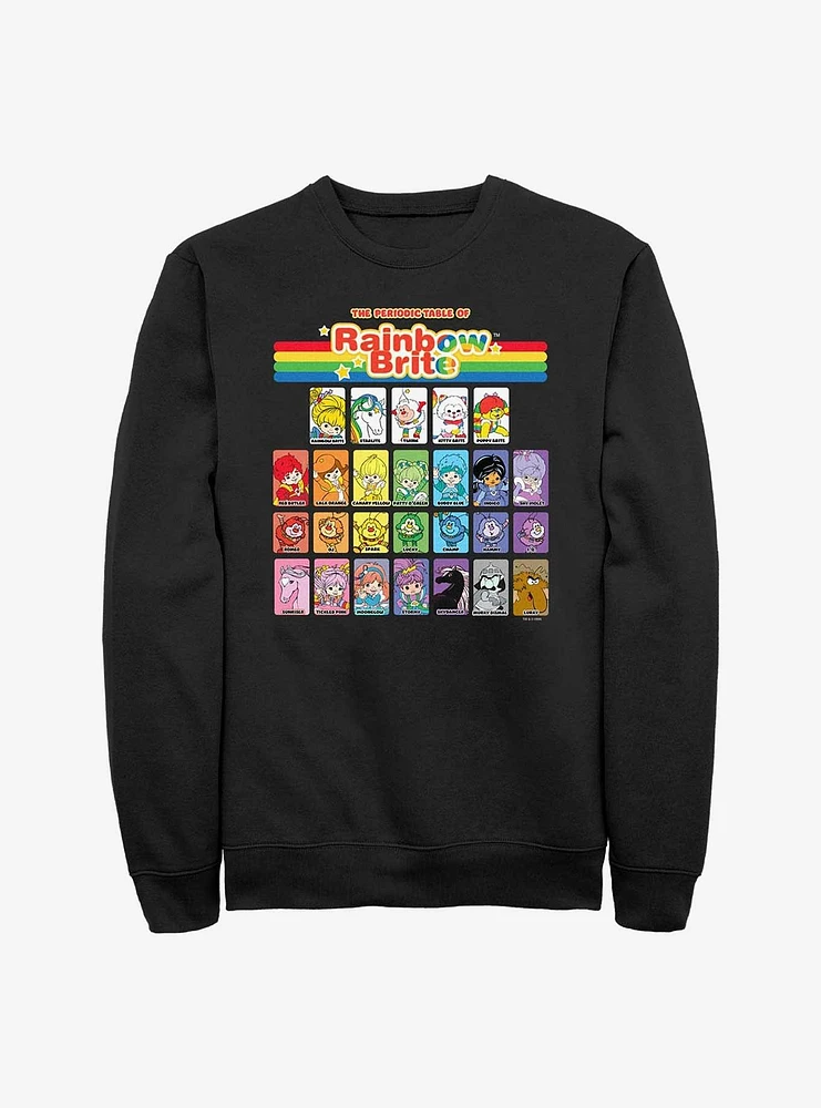 Rainbow Brite Table Of Color Sweatshirt