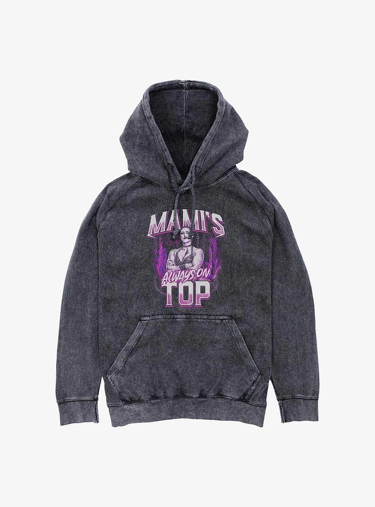 WWE Mami's Always On Top Mineral Wash Hoodie