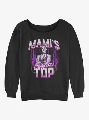 WWE Mami's Always On Top Girls Slouchy Sweatshirt