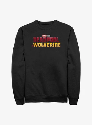 Deadpool 3 And Wolverine Logo Sweatshirt