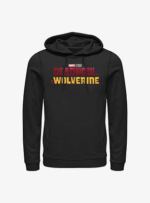 Deadpool 3 And Wolverine Logo Hoodie