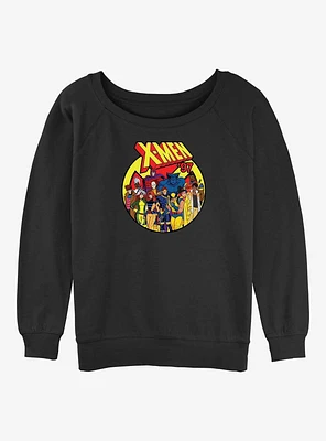 X-Men 97 Squad Girls Slouchy Sweatshirt