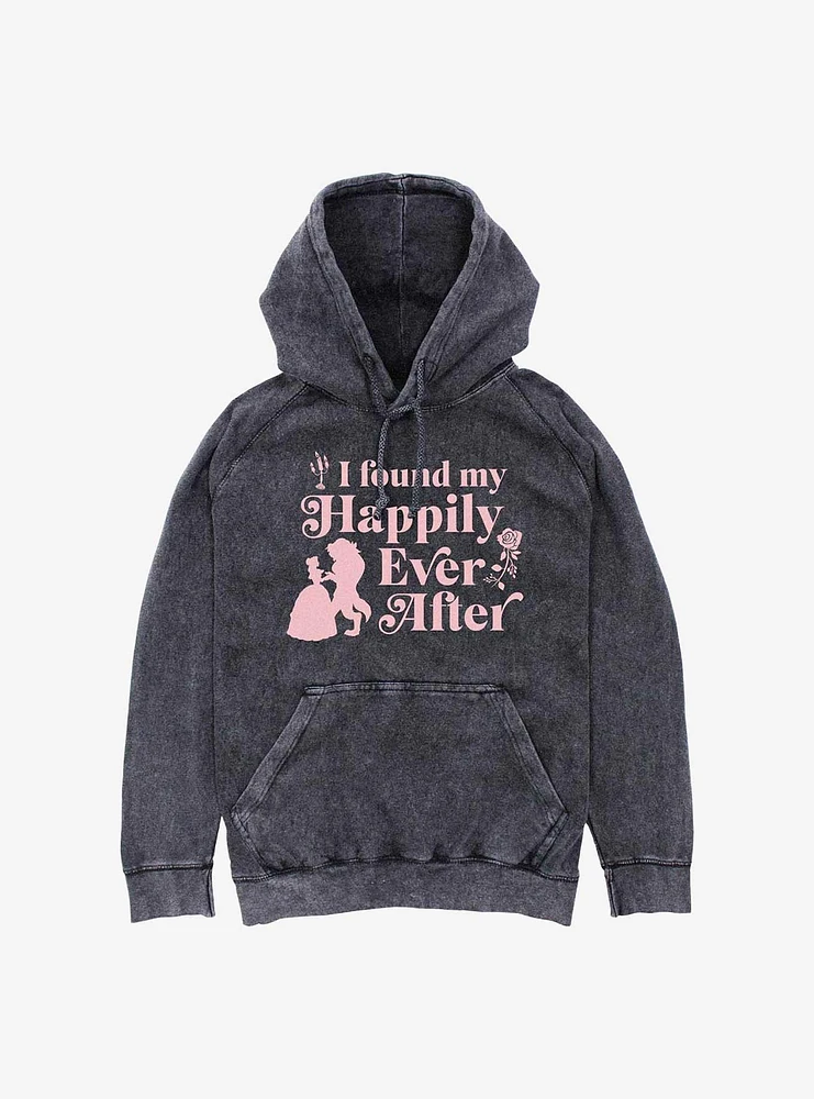 Disney Beauty and the Beast Found My Happily Ever After Mineral Wash Hoodie