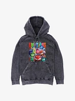 Disney Pixar Inside Out Feel Your Emotions Mineral Wash Hoodie