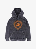 Percy Jackson And The Olympians Camp Half Blood Mineral Wash Hoodie