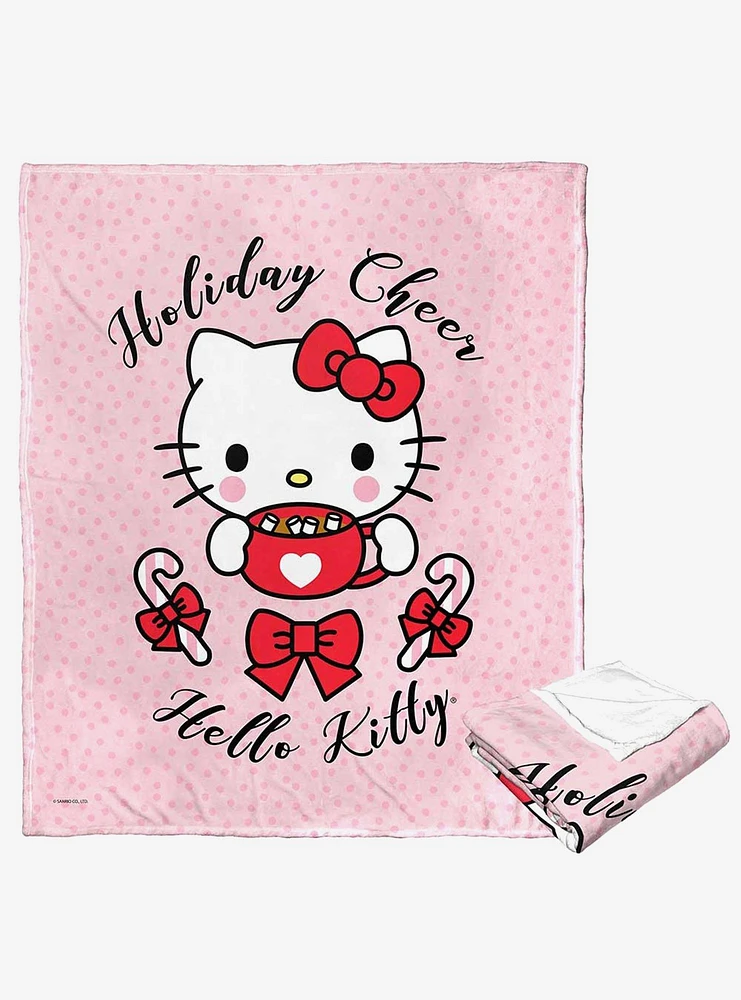 Hello Kitty Cocoa Cutie Silk Touch Throw Blanket