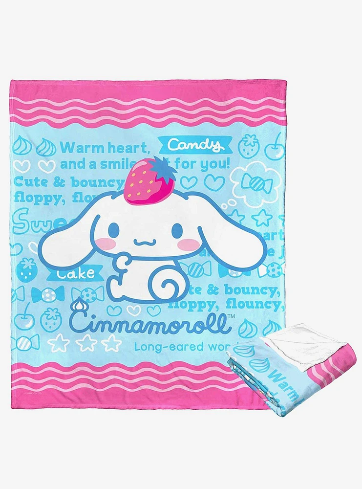 Cinnamoroll Wonder Pup Silk Touch Throw Blanket