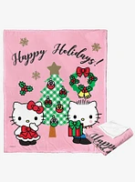 Hello Kitty Mistletoe Silk Touch Throw Blanket