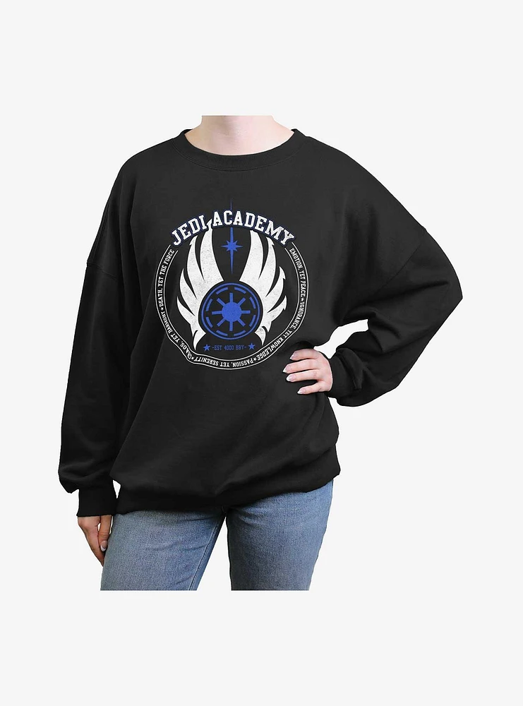 Star Wars Jedi Academy Code Girls Oversized Sweatshirt