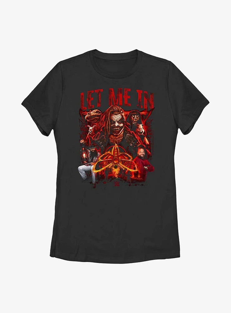 WWE Bray Wyatt The Fiend Collage Womens T-Shirt