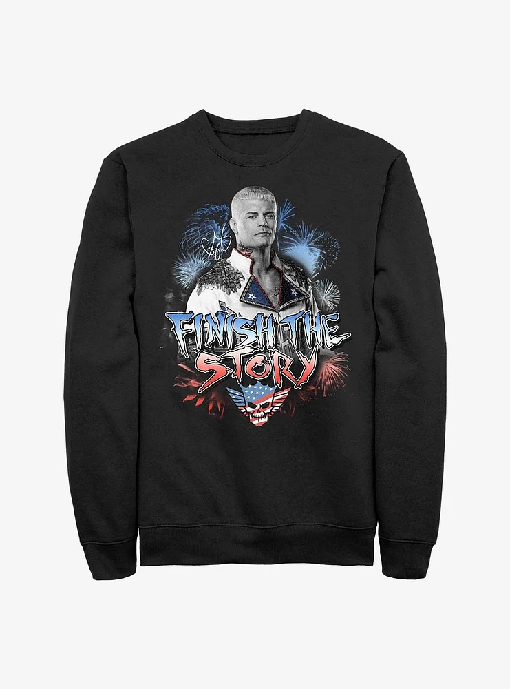 WWE Cody Rhodes Finish The Story Sweatshirt