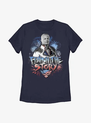 WWE Cody Rhodes Finish The Story Womens T-Shirt