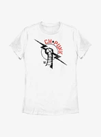 WWE CM Punk Lightning Bolt Icon Womens T-Shirt