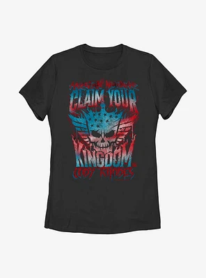 WWE Cody Rhodes Claim Your Kingdom Womens T-Shirt