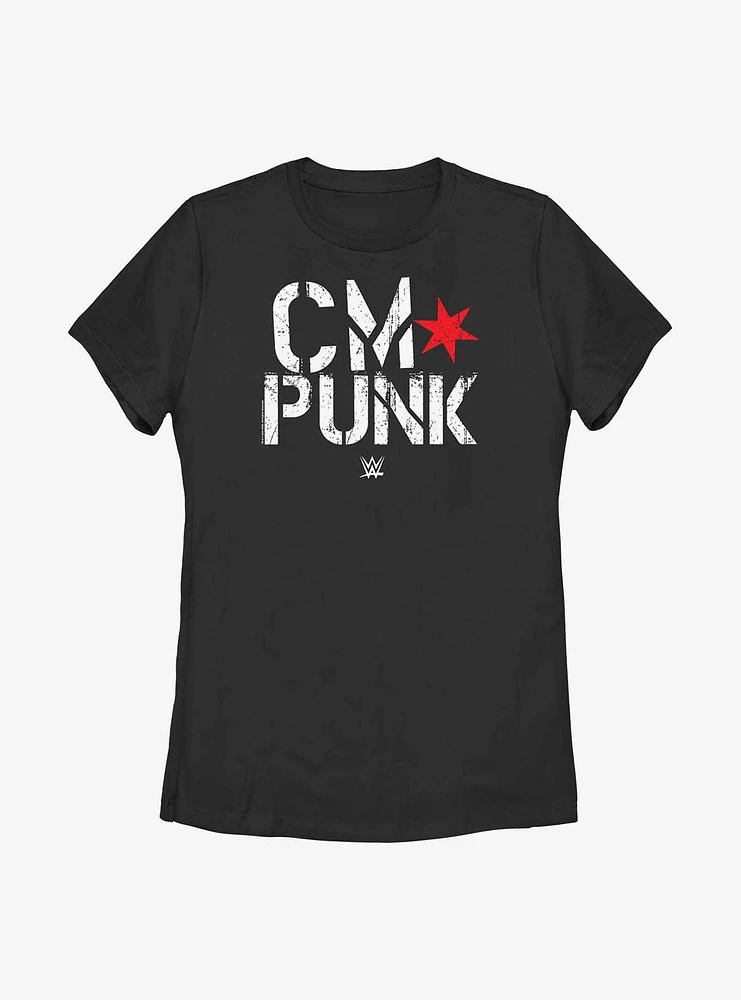 WWE CM Punk Logo Womens T-Shirt