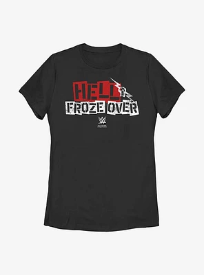 WWE CM Punk Hell Froze Over Womens T-Shirt