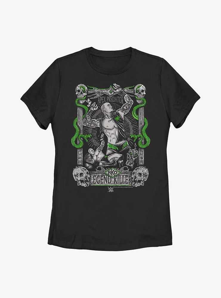 WWE RKO Legend Killer Tarot Card Womens T-Shirt