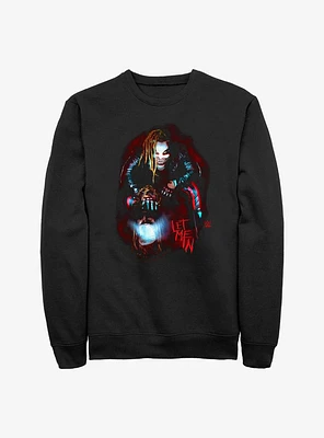 WWE Bray Wyatt The Fiend Let Me Lantern Sweatshirt