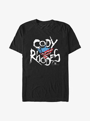 WWE Cody Rhodes Name Logo T-Shirt