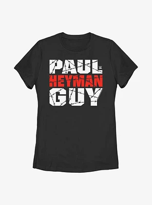 WWE Paul Heyman Guy Womens T-Shirt