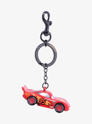 Loungefly Disney Pixar Cars Lightning McQueen Figural Keychain - BoxLunch Exclusive