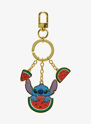 Disney Lilo & Stitch Watermelon Stitch Multi-Charm Scented Keychain - BoxLunch Exclusive