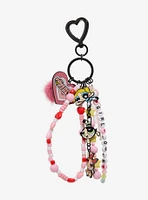The Powerpuff Girls Beaded Multi-Charm Keychain — BoxLunch Exclusive