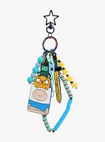 Adventure Time Characters Multi-Charm Beaded Keychain - BoxLunch Exclusive