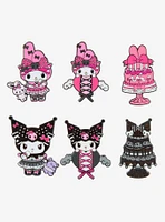 Loungefly Sanrio Kuromi & My Melody Black & Pink Blind Box Enamel Pin