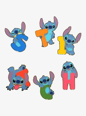 Loungefly Disney Lilo & Stitch Letter Blind Box Enamel Pin — BoxLunch Exclusive