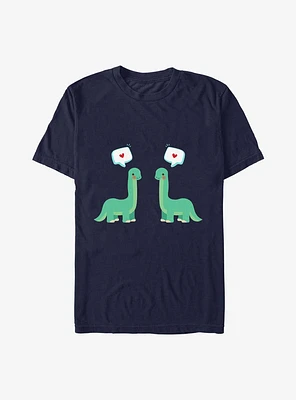 Dinosaur Couple Love T-Shirt