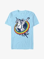 Space Cowboy Unicorn Rainbow T-Shirt