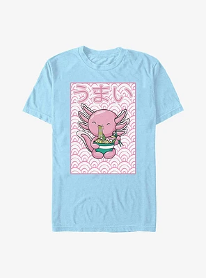 Japanese Kawaii Axolotl Ramen Noodles T-Shirt