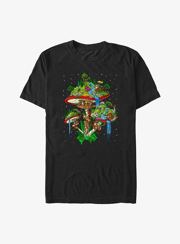 Magic Mushrooms Island T-Shirt