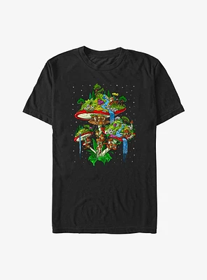 Magic Mushrooms Island T-Shirt