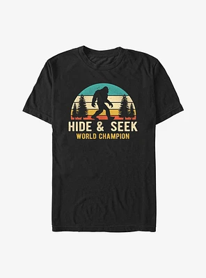 Bigfoot Hide And Seek World Champion T-Shirt