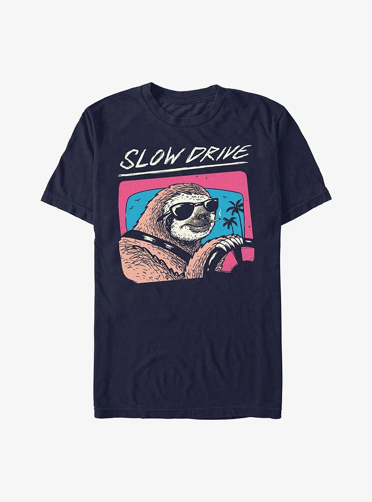 Slow Drive Sloth T-Shirt