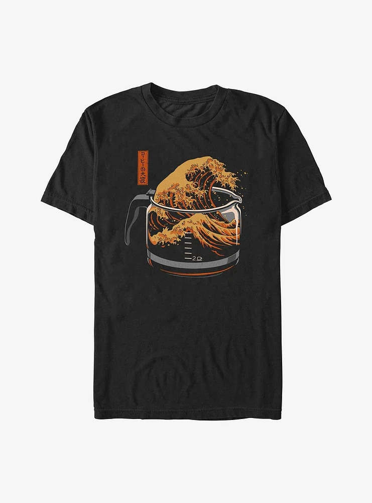 The Great Wave Of Coffee T-Shirt