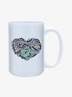 Sesame Street The Count 1 2 3 Bats Heart 15oz Mug