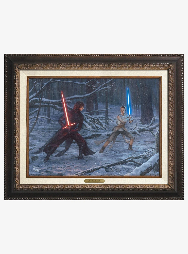 Star Wars The Duel: Rey Vs. Ren Canvas Classics