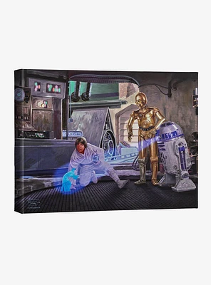 Star Wars You're My Only Hope Gallery Wrapped Canvas